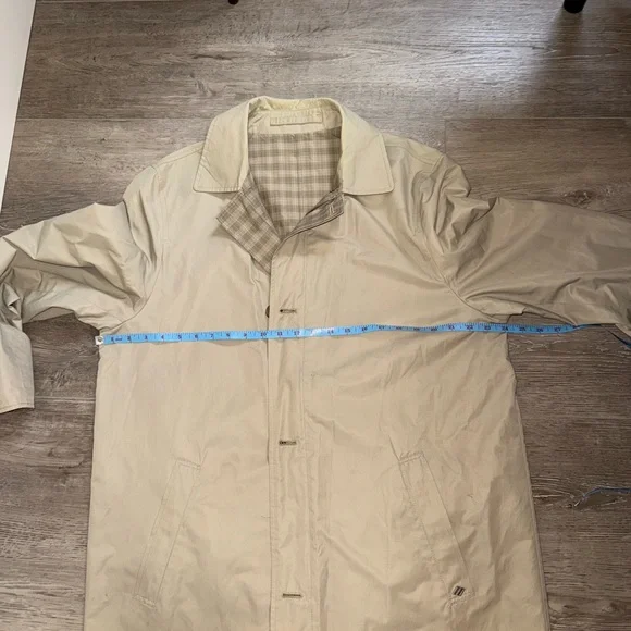 Joseph Abboud Classic Tan Trench Coat